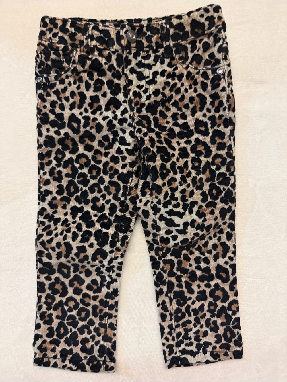 Vintage Kids R Us Leopard Print Kids Jeans